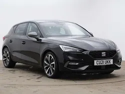 Black Used 2021 Seat Leon FR Sport Hatchback | £16,695 (A bit pricey)