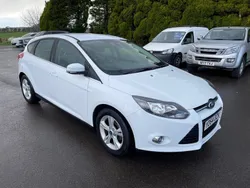White Used 2014 Ford Focus Zetec Hatchback | £7,495 (A bit pricey)