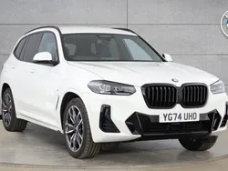White Used 2024 BMW X3 M Sport SUV | £47,700 (Expensive)