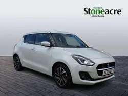 White Used 2021 Suzuki Swift SZ5 Hatchback | £9,495 (A bit pricey)