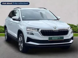 White Used 2022 Skoda Karoq SE Drive SUV | £17,181 (Fair price)