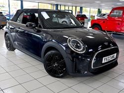 Blue/black Used 2023 Mini Cooper Cabriolet Exclusive Cabriolet | £22,989 (Fair price)