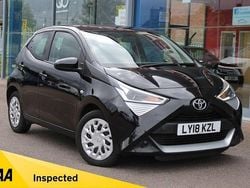 Black Used 2018 Toyota Aygo X-play Hatchback | £7,275 (Fair price)