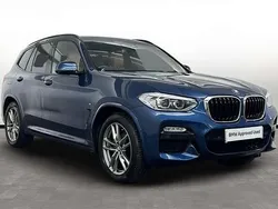 Blue Used 2019 BMW X3 M Sport SUV | £27,500 (Fair price)