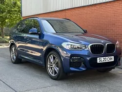 Blue Used 2020 BMW X3 M Sport SUV | £27,800 (Fair price)