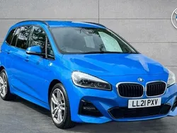 Blue Used 2021 BMW 218 Gran Tourer M Sport MPV | £20,995 (Fair price)