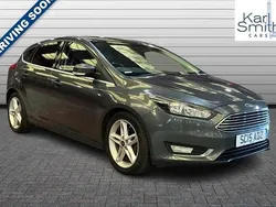 Grey Used 2015 Ford Focus Titanium Hatchback | £5,795 (Fair price)