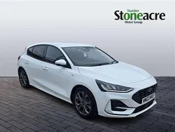 White Used 2023 Ford Focus ST-Line Hatchback | £15,590 (A bit pricey)