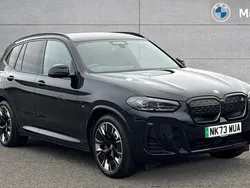 Black Used 2023 BMW iX3 M Sport SUV | £33,438 (Fair price)