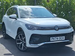 White Used 2024 VW Tiguan R-line SUV | £35,698 (Expensive)