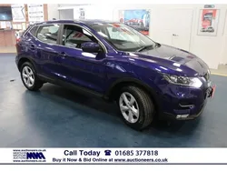 Blue Used 2019 Nissan Qashqai Acenta Premium SUV | £8,160 (Good price)