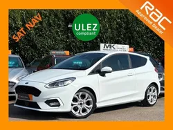 White Used 2018 Ford Fiesta ST-Line X Hatchback | £8,295 (Fair price)