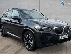 Sophisto grey xirallic Used 2022 BMW iX3 M Sport SUV | £29,098 (Fair price)