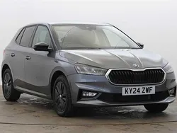 Graphite grey metallic body / black magic pearl effect roof Used 2024 Skoda Fabia Colour Edition Hatchback | £15,980 (Fair price)