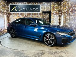 Blue Used 2022 BMW 520 M Sport Sedan | £30,295 (Fair price)