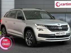 Silver Used 2021 Skoda Kodiaq SportLine SUV | £28,000 (Fair price)