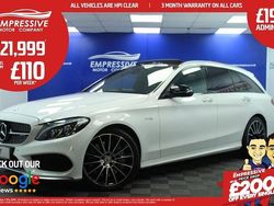 White Used 2016 Mercedes C43 AMG Premium Plus Estate | £21,999 (Fair price)