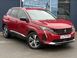 Red Used 2021 Peugeot 3008 Allure Premium Estate | £18,295 (Fair price)
