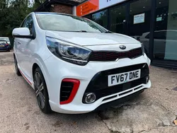 White Used 2017 Kia Picanto 2 Hatchback | £6,495 (Expensive)