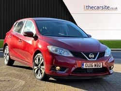 Red Used 2016 Nissan Pulsar N-TEC Hatchback | £6,995 (A bit pricey)