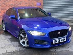 Blue Used 2016 Jaguar XE R-Sport Sedan | £7,095 (Fair price)