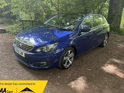 Blue Used 2018 Peugeot 308 Allure Hatchback | £6,185 (Good price)