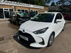 White Used 2022 Toyota Yaris Hybrid Hatchback | £14,495 (Good price)