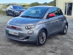 Grey Used 2023 Fiat 500e Red Hatchback | £14,495 (Fair price)