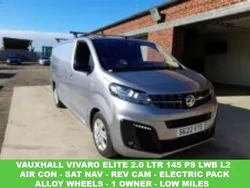 Grey Used 2022 Vauxhall Vivaro Elite Van | £15,599 (Fair price)