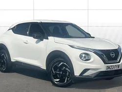 White Used 2023 Nissan Juke N-Connecta SUV | £12,315 (Fair price)