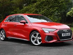 Red Used 2021 Audi A3 Sportback S-Line Hatchback | £18,000 (Fair price)