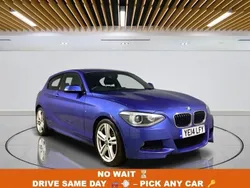 Blue Used 2014 BMW 120 M Sport Hatchback | £4,499 (Fair price)