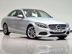 Silver Used 2018 Mercedes C220 Premium Plus Sedan | £14,998 (Fair price)