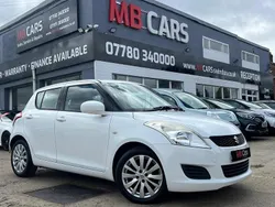White Used 2012 Suzuki Swift SZ3 Hatchback | £4,990 (Fair price)