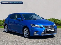 Blue Used 2018 Lexus CT200h Hatchback | £13,297 (Good price)