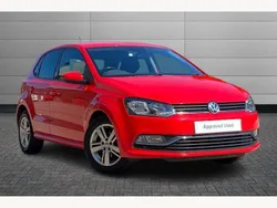 Red Used 2017 VW Polo Match Hatchback | £7,291 (Good price)