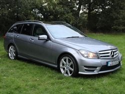 Silver Used 2013 Mercedes C350 AMG Estate | £7,500 (Fair price)