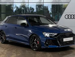 Blue New 2025 Audi RS3 Comfort Hatchback | £56,444 (Super price)