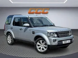 Silver Used 2015 Land Rover Discovery 4 SE SUV | £13,990 (Good price)