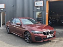 Red Used 2021 BMW 545e M Sport Sedan | £29,995 (Good price)