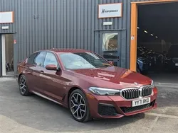 Red Used 2021 BMW 545e M Sport Sedan | £29,995 (Super price)