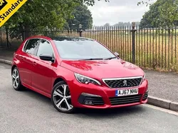 Red Used 2017 Peugeot 308 GT-line Hatchback | £5,195 (Fair price)
