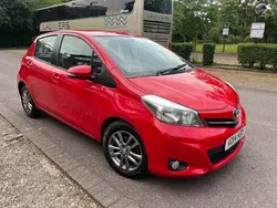 Red Used 2014 Toyota Yaris Plus Hatchback | £3,990 (Good price)