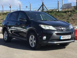 Black Used 2013 Toyota RAV4 SUV | £5,995 (Fair price)