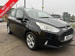 Black Used 2014 Ford B-MAX Zetec MPV | £3,495 (Fair price)