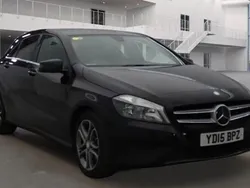 Black Used 2015 Mercedes A180 Hatchback | £8,999 (Fair price)
