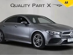 Grey Used 2021 Mercedes CLA200 AMG line Coupe | £18,480 (Good price)