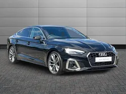 Black Used 2024 Audi A5 Sportback S-Line Hatchback | £31,091 (Fair price)