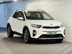 White Used 2018 Kia Stonic 3 SUV | £7,989 (Good price)