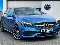 Mauve/purple Used 2015 Mercedes A250 Premium Hatchback | £13,599 (Fair price)